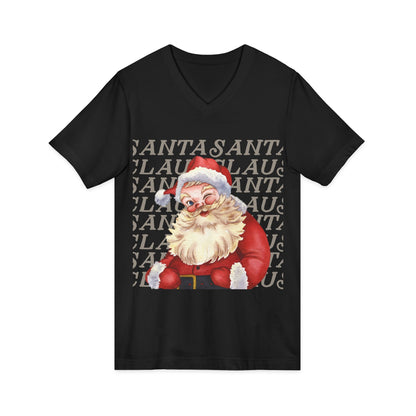 Unisex Jersey Short Sleeve V-Neck Tee