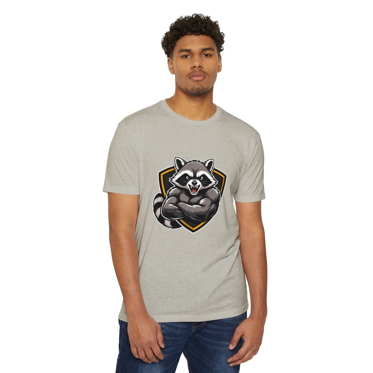 Ripped Raccoon Crest T-Shirt