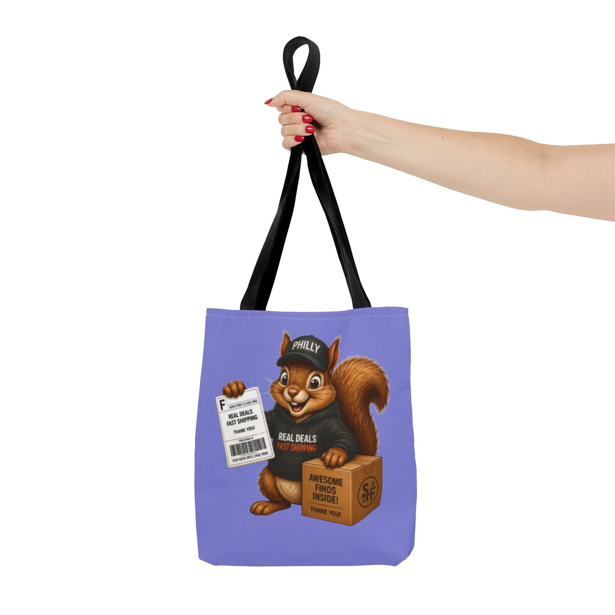 Squirrel Delivery Tote Bag – Global Nuts Design