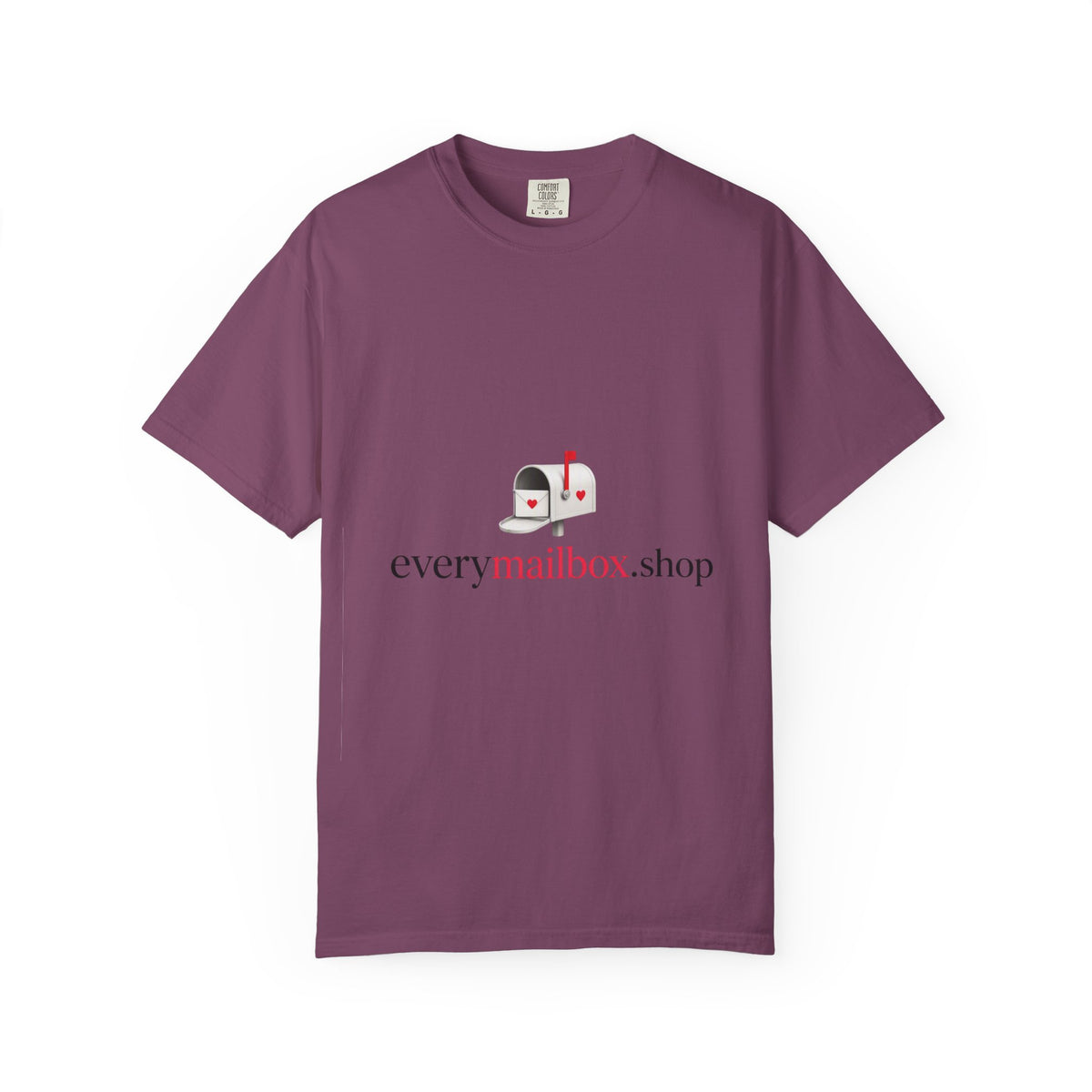 EveryMailbox.shop Logo T‑Shirt — Mailbox Graphic Tee