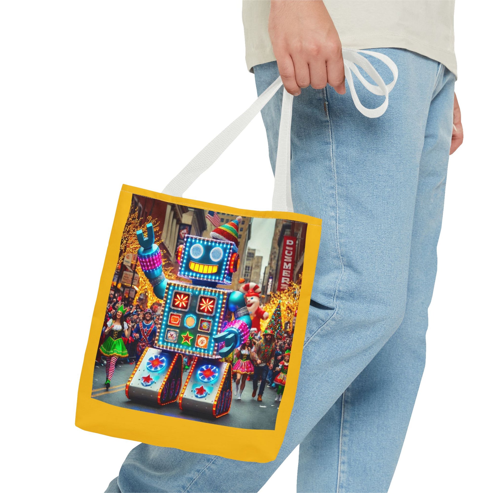 Philly Tote Bag - Mummers Strutting Down Broad St Design
