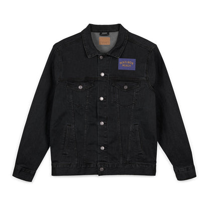 Bold Embroidered Denim Jacket – Unique, Stylish & Unisex