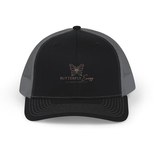 Butterfly Squad Trucker Cap – Embroidered Butterfly Logo Snapback