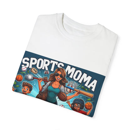 Sports Mama Unisex Garment-Dyed T-shirt