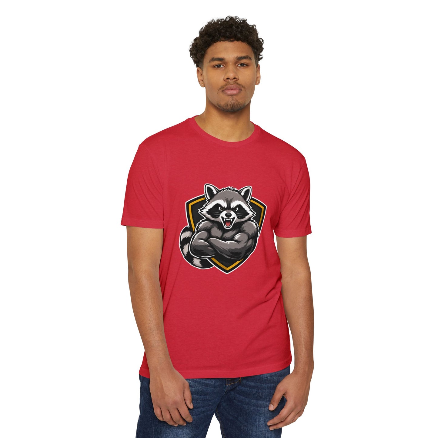 Ripped Raccoon Crest T-Shirt