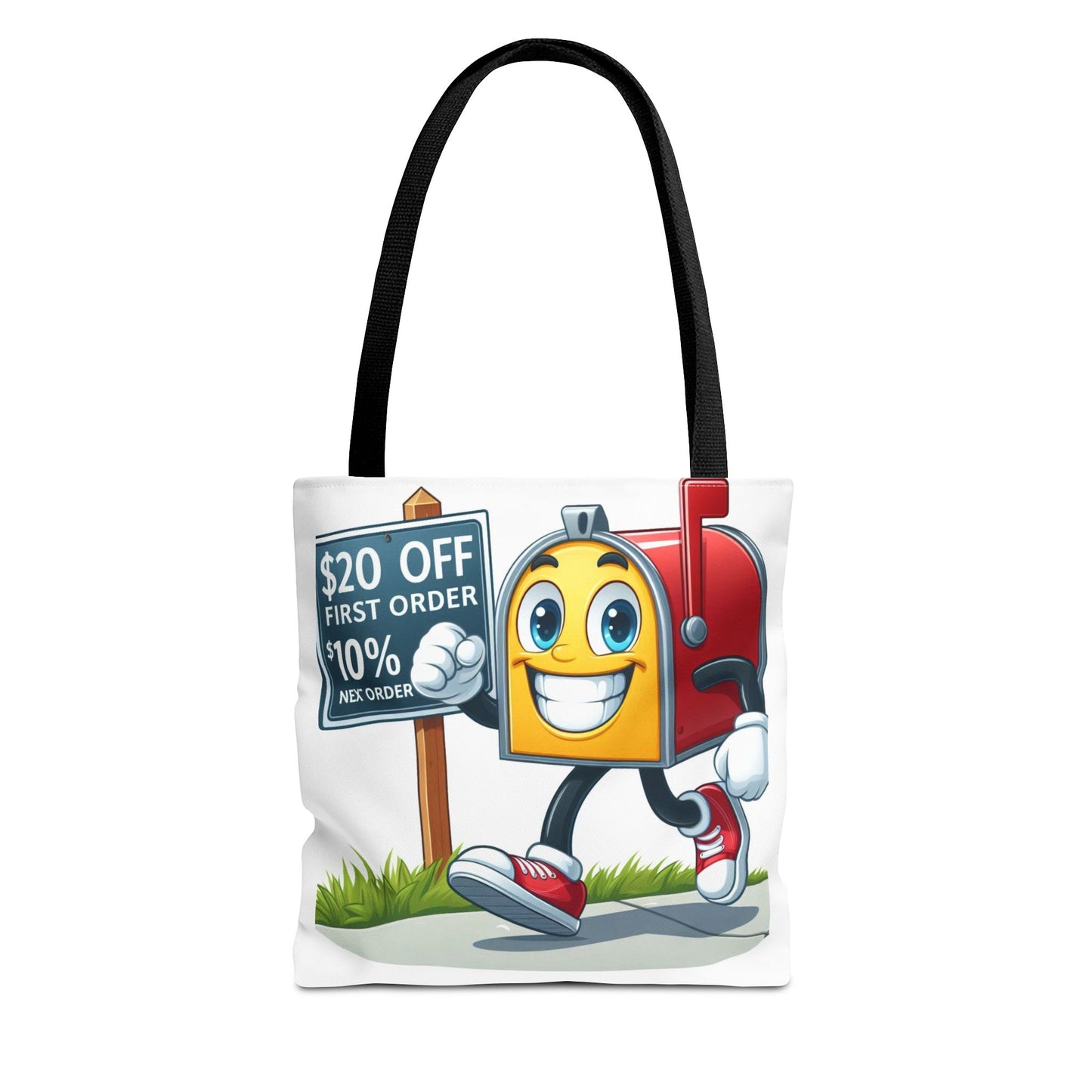 Smiling Mailbox Tote Bag