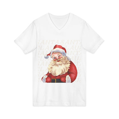 Unisex Jersey Short Sleeve V-Neck Tee