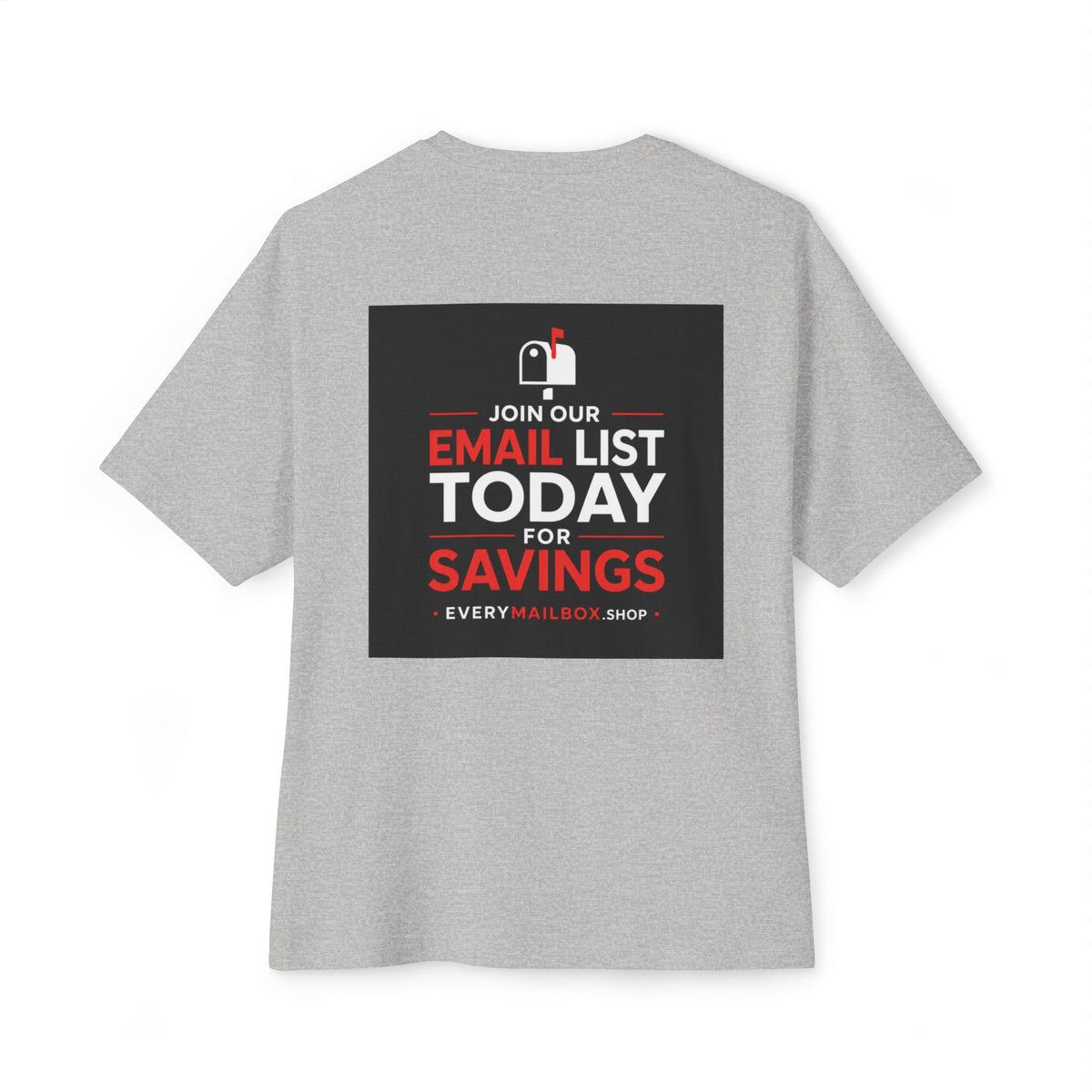 Oversized Boxy Graphic Tee | Join Our Email List & Save – Cashback at everymailbox.shop