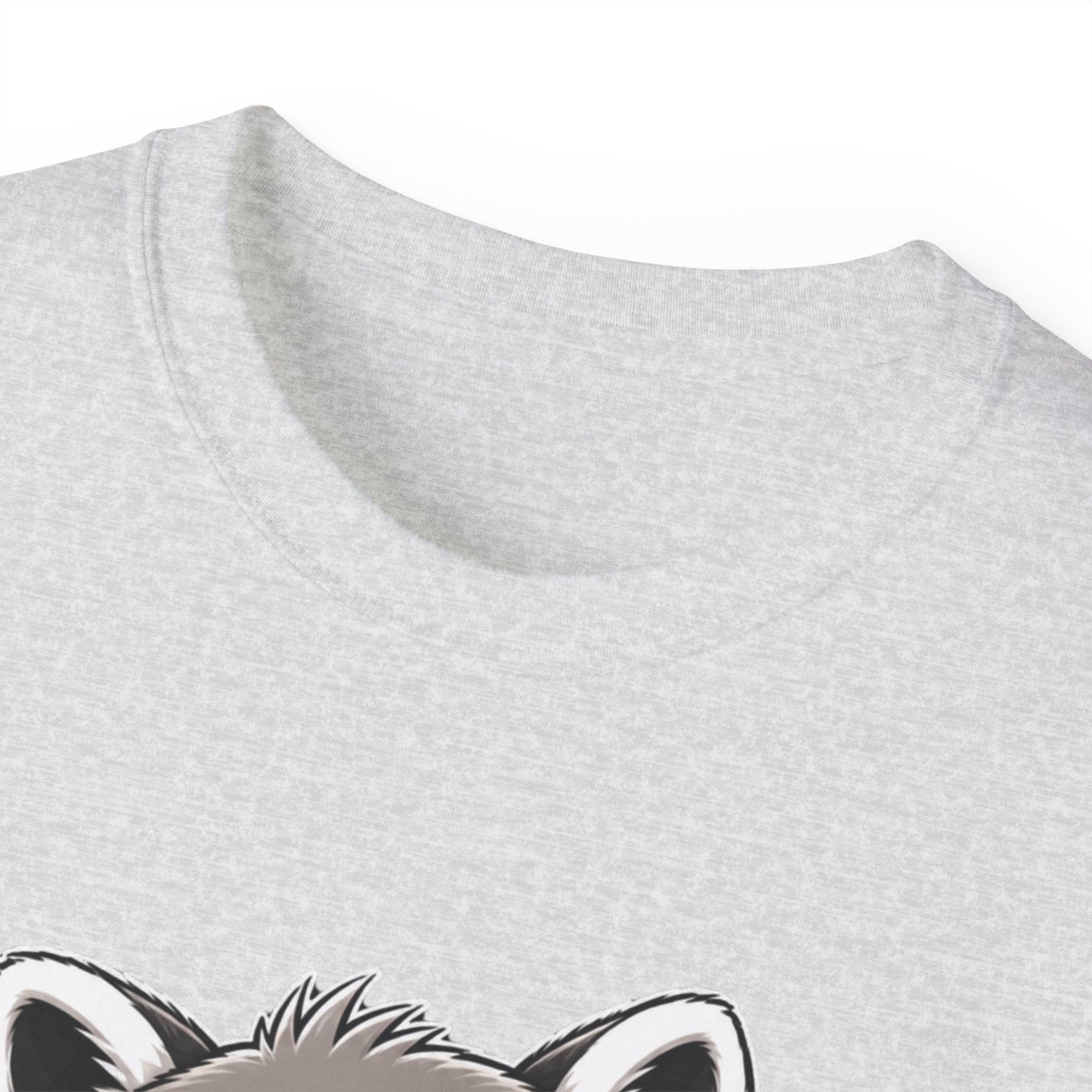 Cute Raccoon 'Coffee Makes Me Happy' Tee