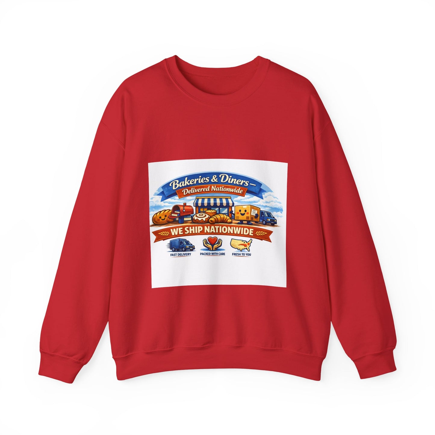 Bakery Diner Crewneck Sweatshirt – Unisex Heavy Blend™