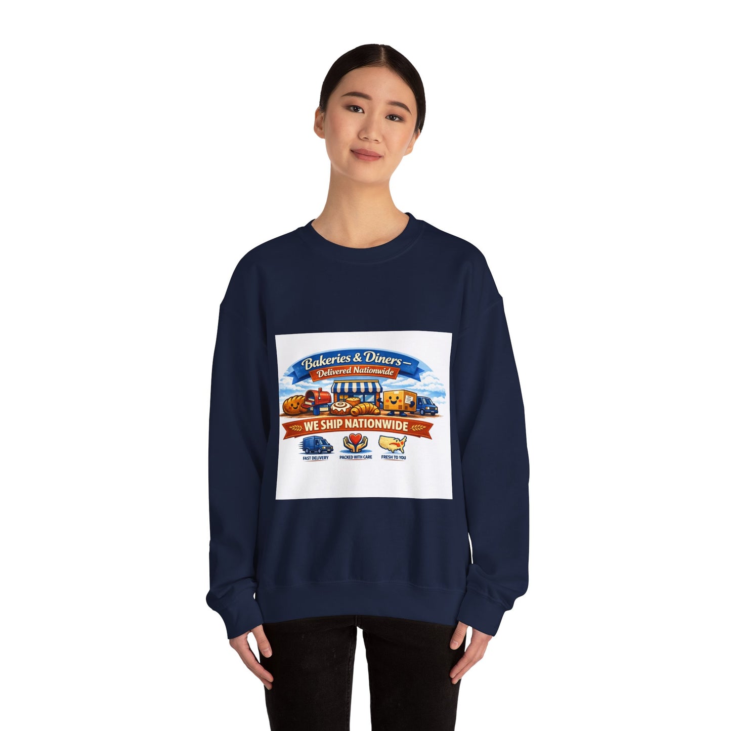 Bakery Diner Crewneck Sweatshirt – Unisex Heavy Blend™