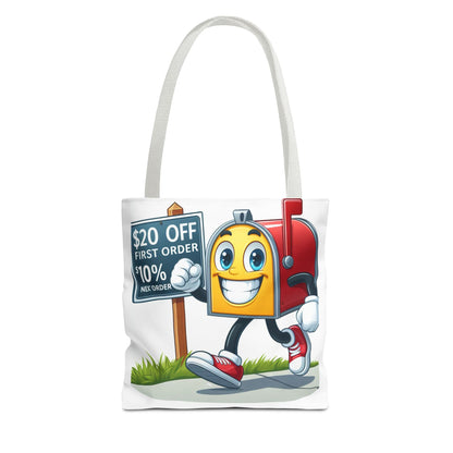 Smiling Mailbox Tote Bag