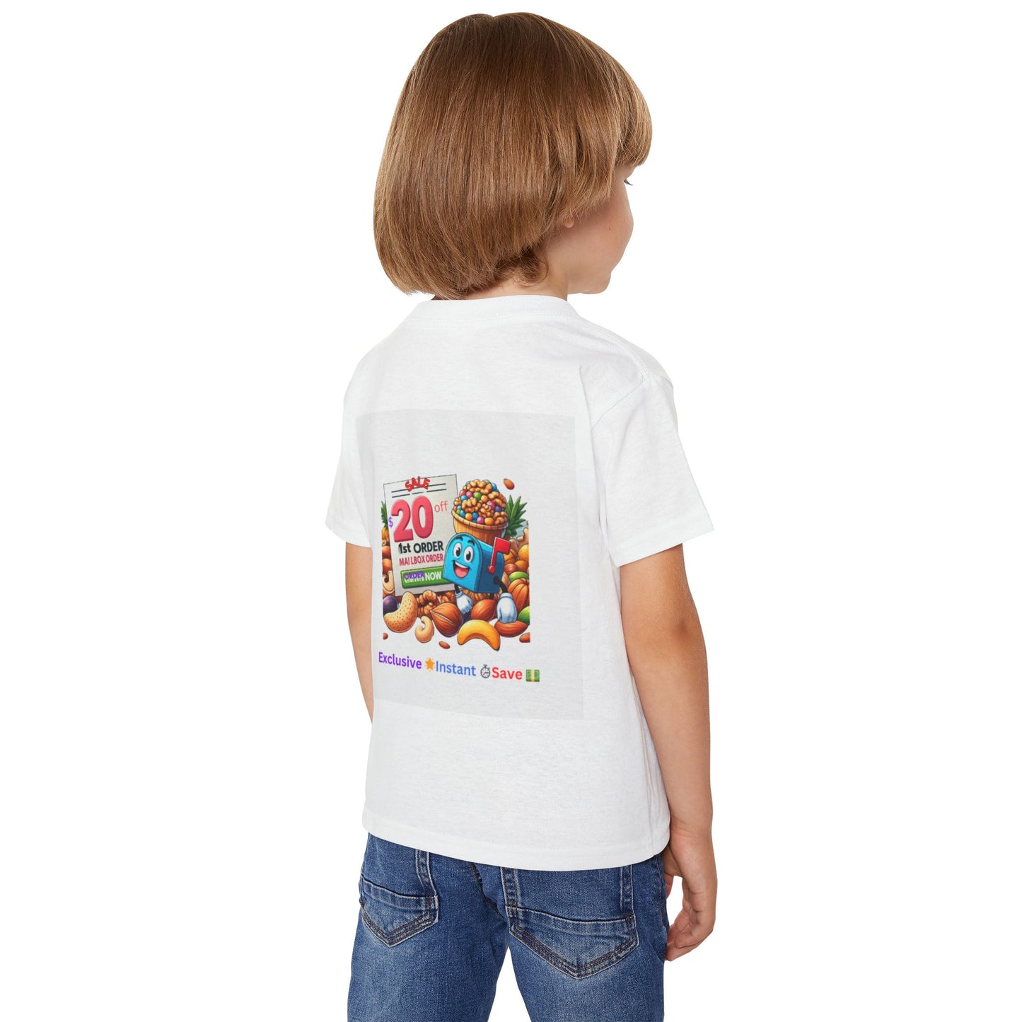 Smiling Mailbox Toddler T-Shirt – Heavy Cotton™