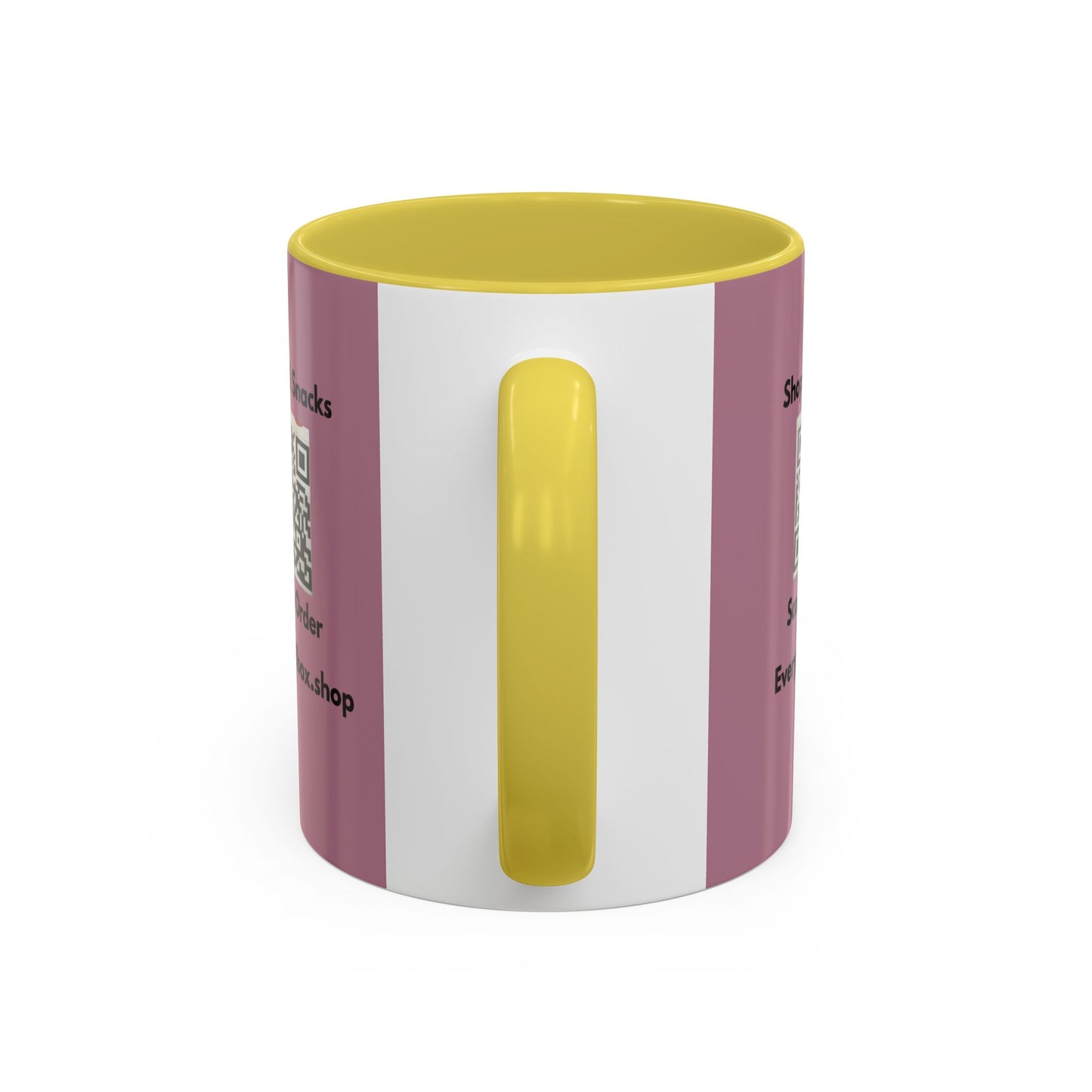 Shop & Snacks QR Code Coffee Mug | Custom Color 11oz & 15oz | Northeast Philly