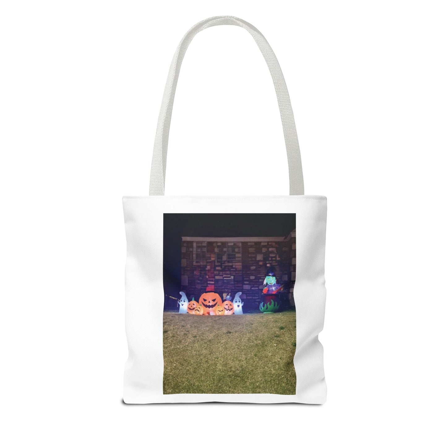 Haunted Mansion Hitchhiking Ghost inflatable halloweenTote Bag (AOP)