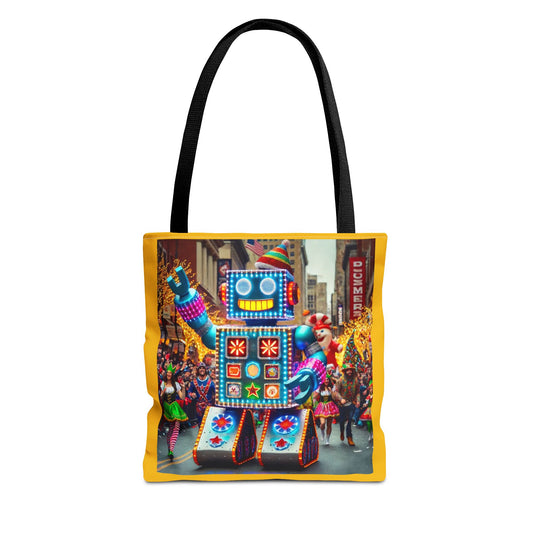 Philly Tote Bag - Mummers Strutting Down Broad St Design