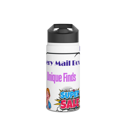 Stainless Steel Water Bottle, Standard Lid