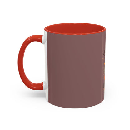 Stay Positive Fox Coffee Mug – 'Good Things Take Time' Inspirational Accent Mug