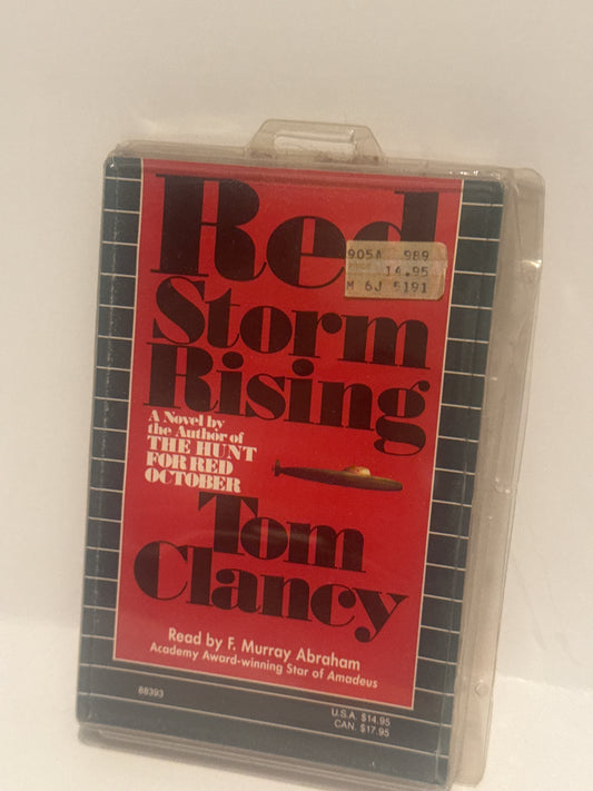 Tom Clancy's Red Storm Rising - Rare Audio Cassette Set
