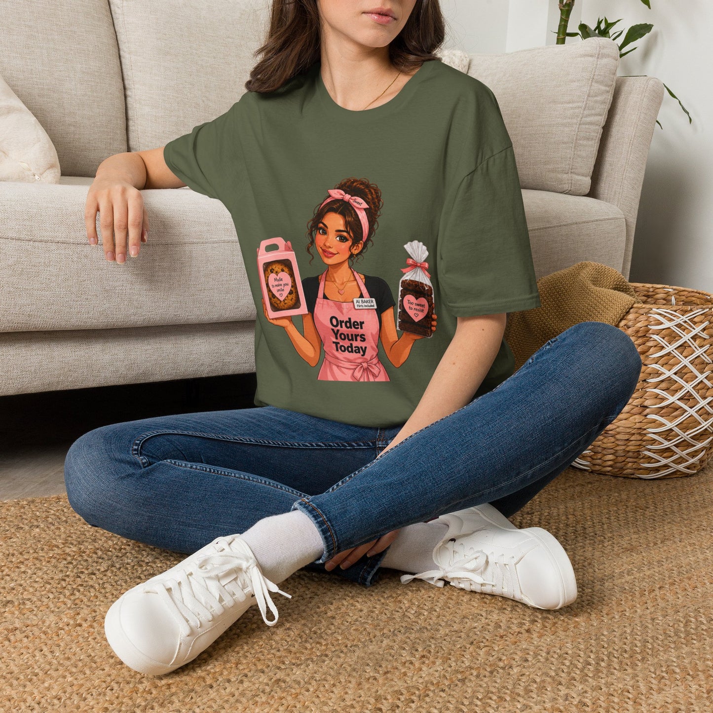 Baker Girl T-Shirt – Cute Pastry Chef Design for Bakers & Pastry Lovers