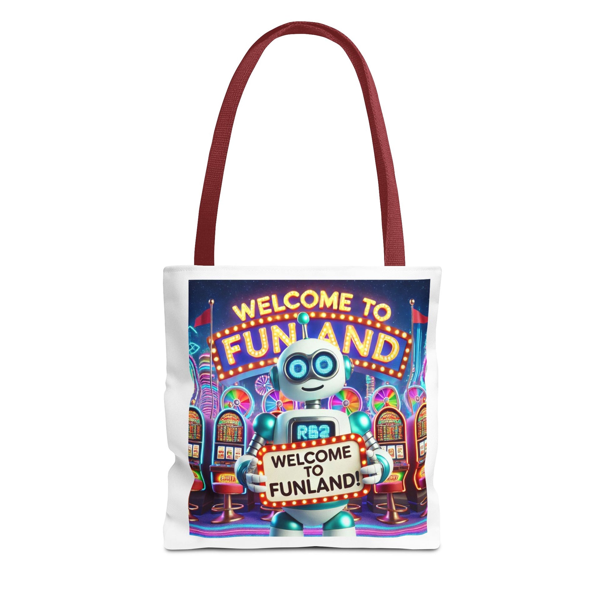 Robot Funland Tote: Adventure in Every Carry