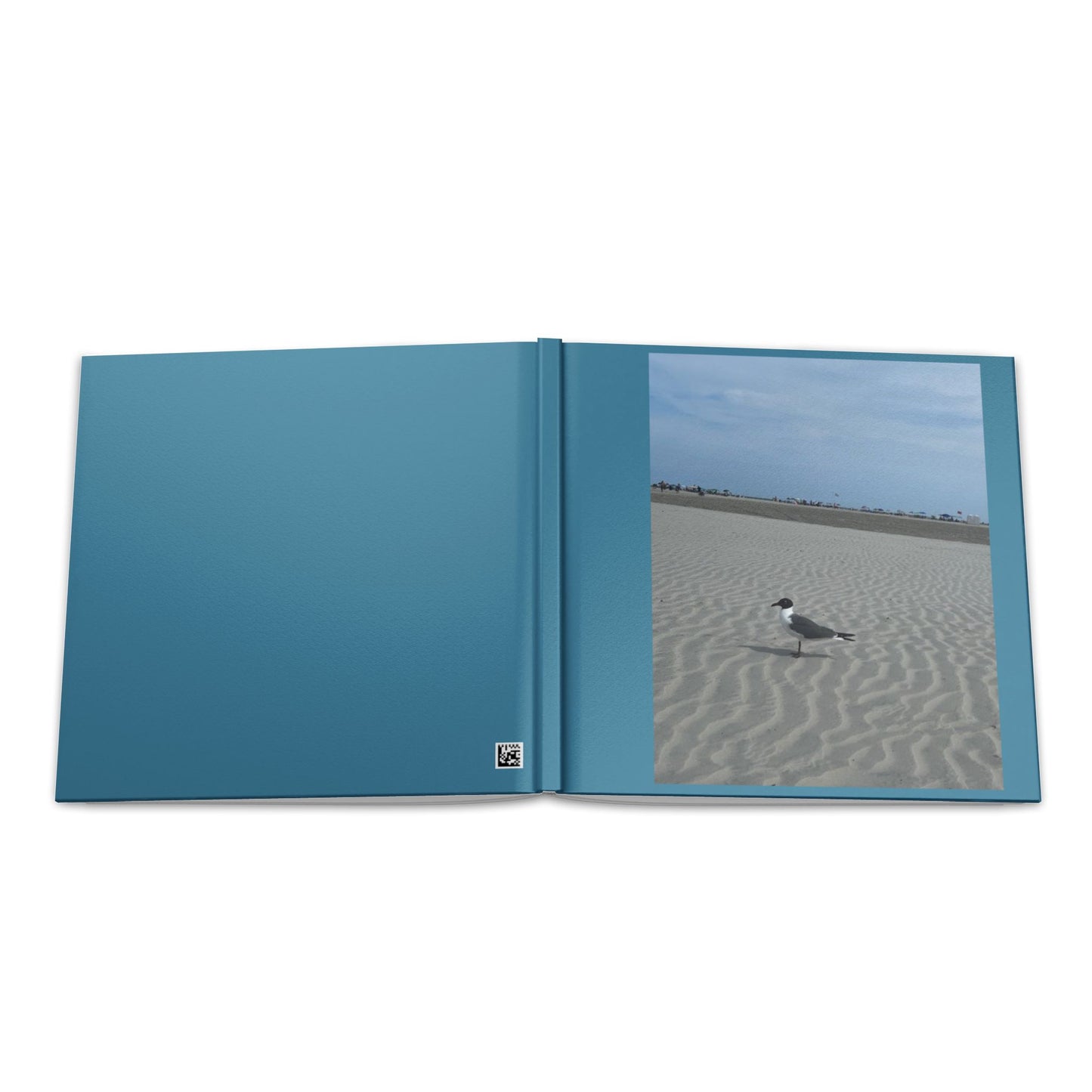 Hardcover Photo Book – Coastal Seagull Beach Memory Album