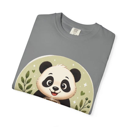 Good Energy Panda T-Shirt | Positive Vibes Cute Panda Graphic Tee for Women Men | Funny Motivational Animal Shirt | Soft Unisex Tee S–2XL