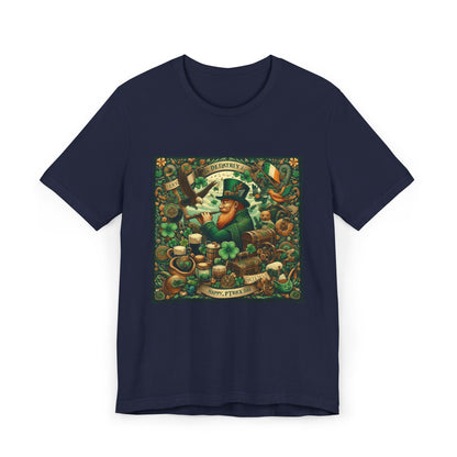 St. Patrick's Day Unisex Jersey T-Shirt - Irish Celebration Tee