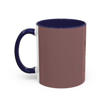 Stay Positive Fox Coffee Mug – 'Good Things Take Time' Inspirational Accent Mug