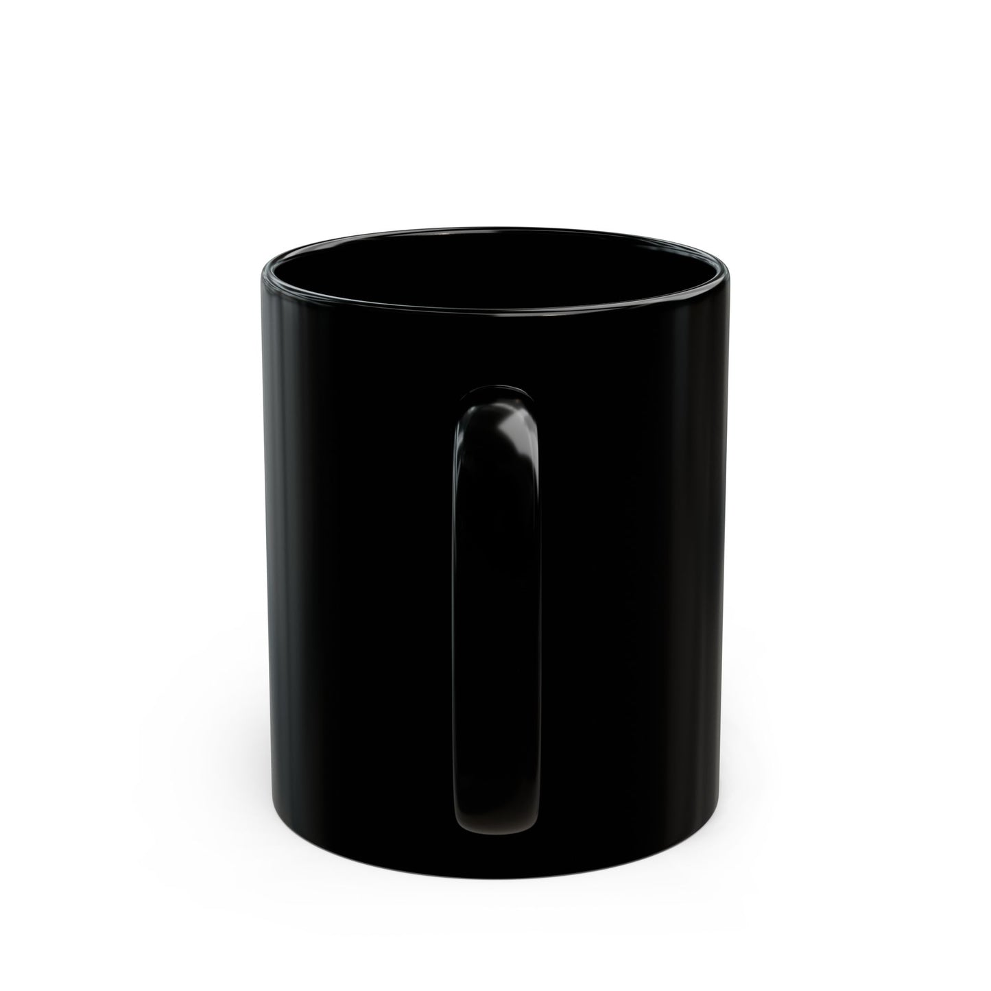 EveryMailBox Coffee Mug — Black Ceramic Cup with Bold Red Logo | 11oz & 15oz
