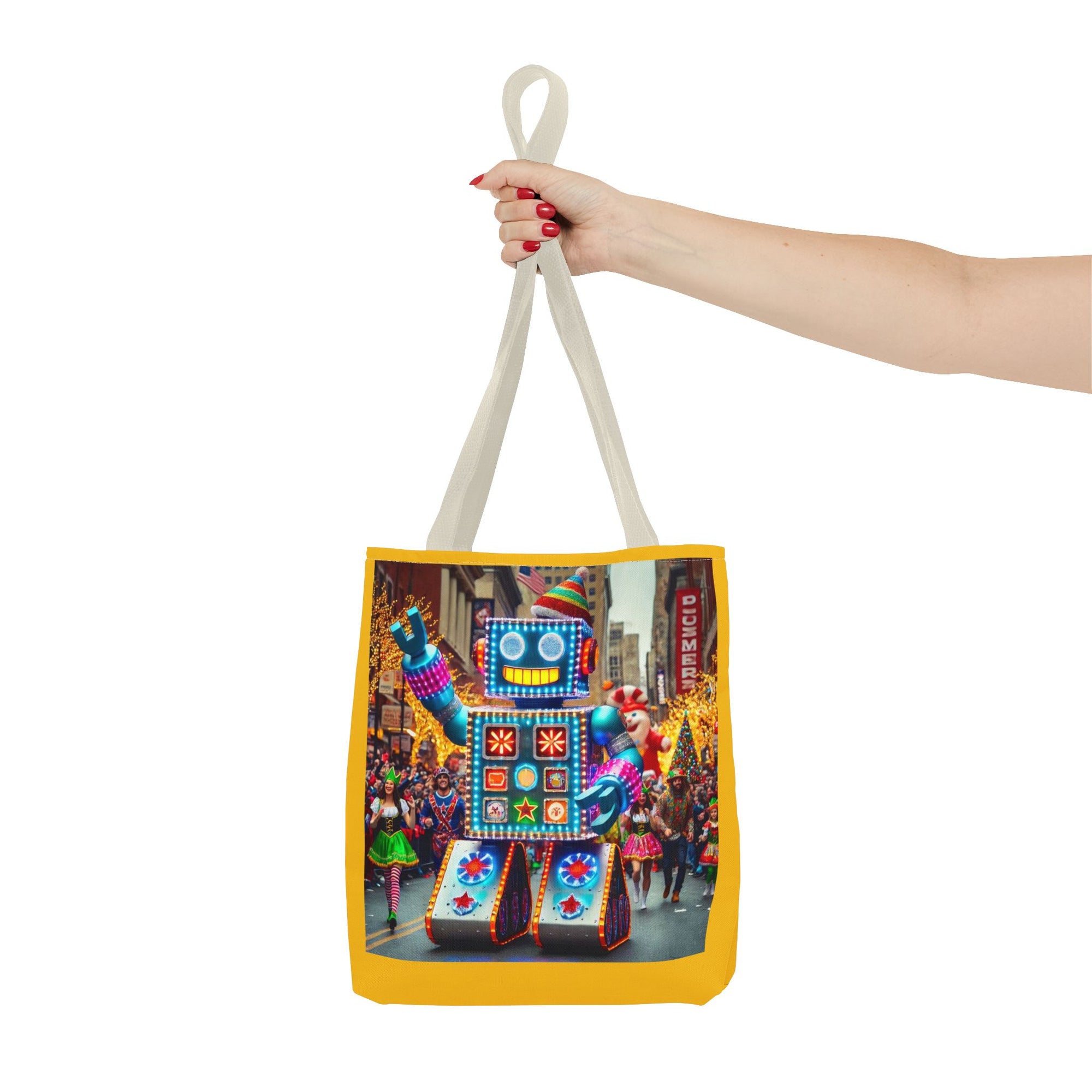 Philly Tote Bag - Mummers Strutting Down Broad St Design