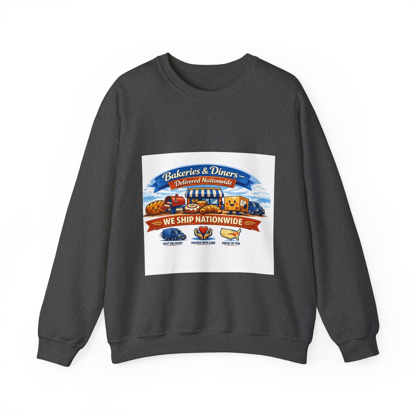 Bakery Diner Crewneck Sweatshirt – Unisex Heavy Blend™