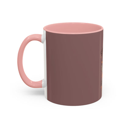 Stay Positive Fox Coffee Mug – 'Good Things Take Time' Inspirational Accent Mug