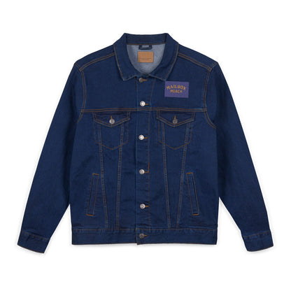 Bold Embroidered Denim Jacket – Unique, Stylish & Unisex
