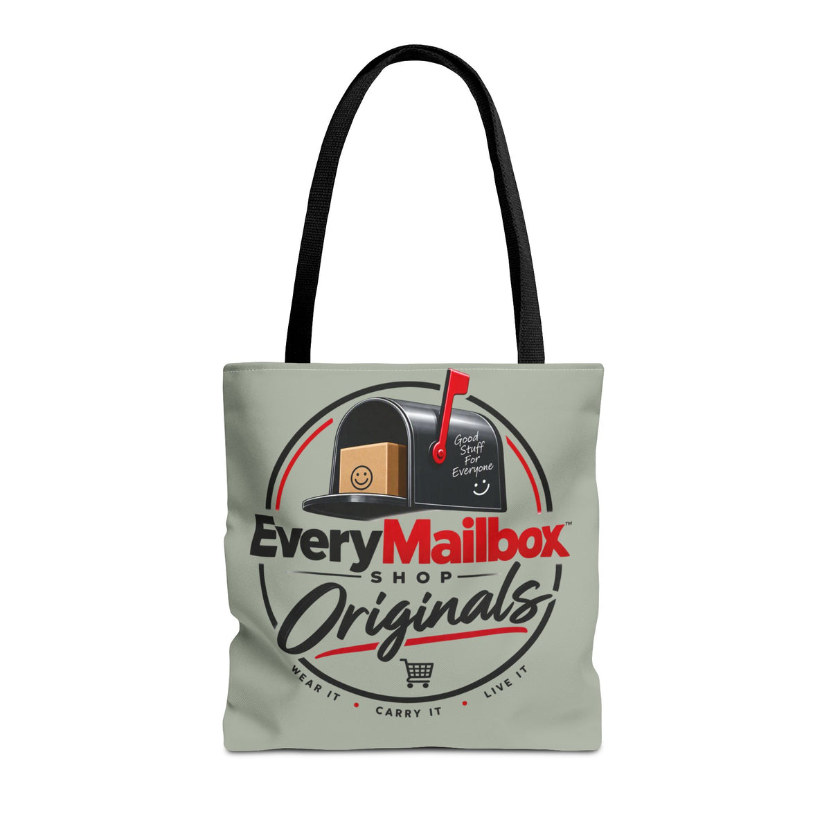EveryMailbox Originals Logo Tote Bag – Mail Carrier & Delivery Enthusiast Canvas Tote