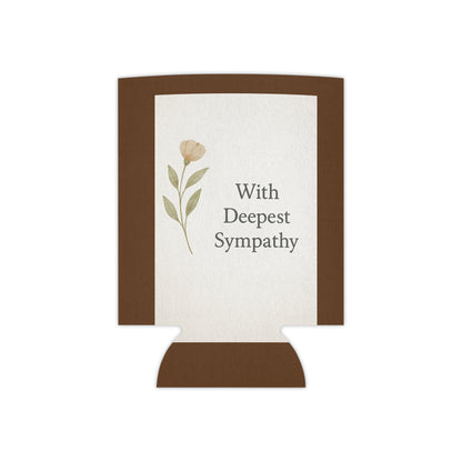 With Deepest Sympathy Can Cooler – Memorial Gift Keepsake