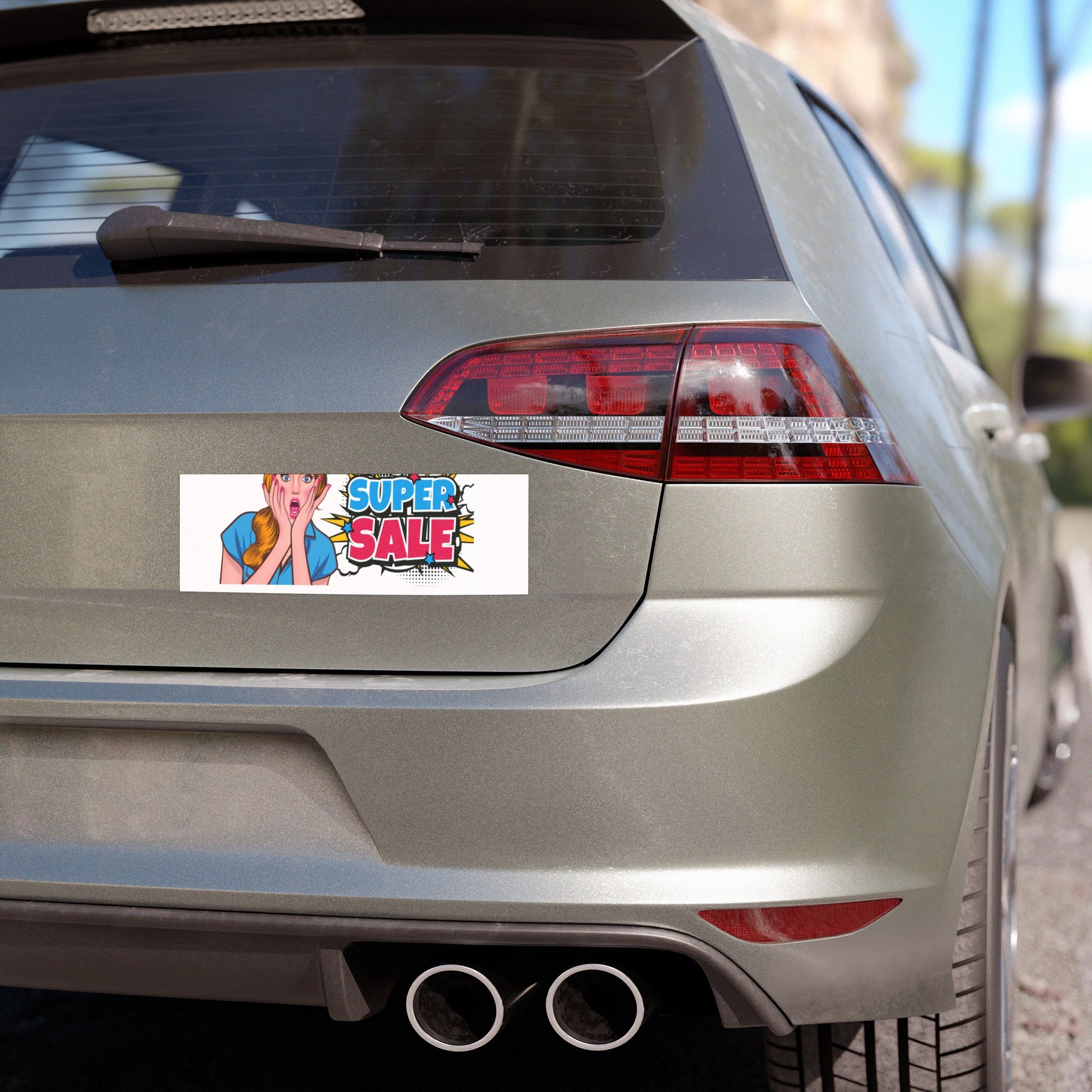Woman super sale Car Magnets