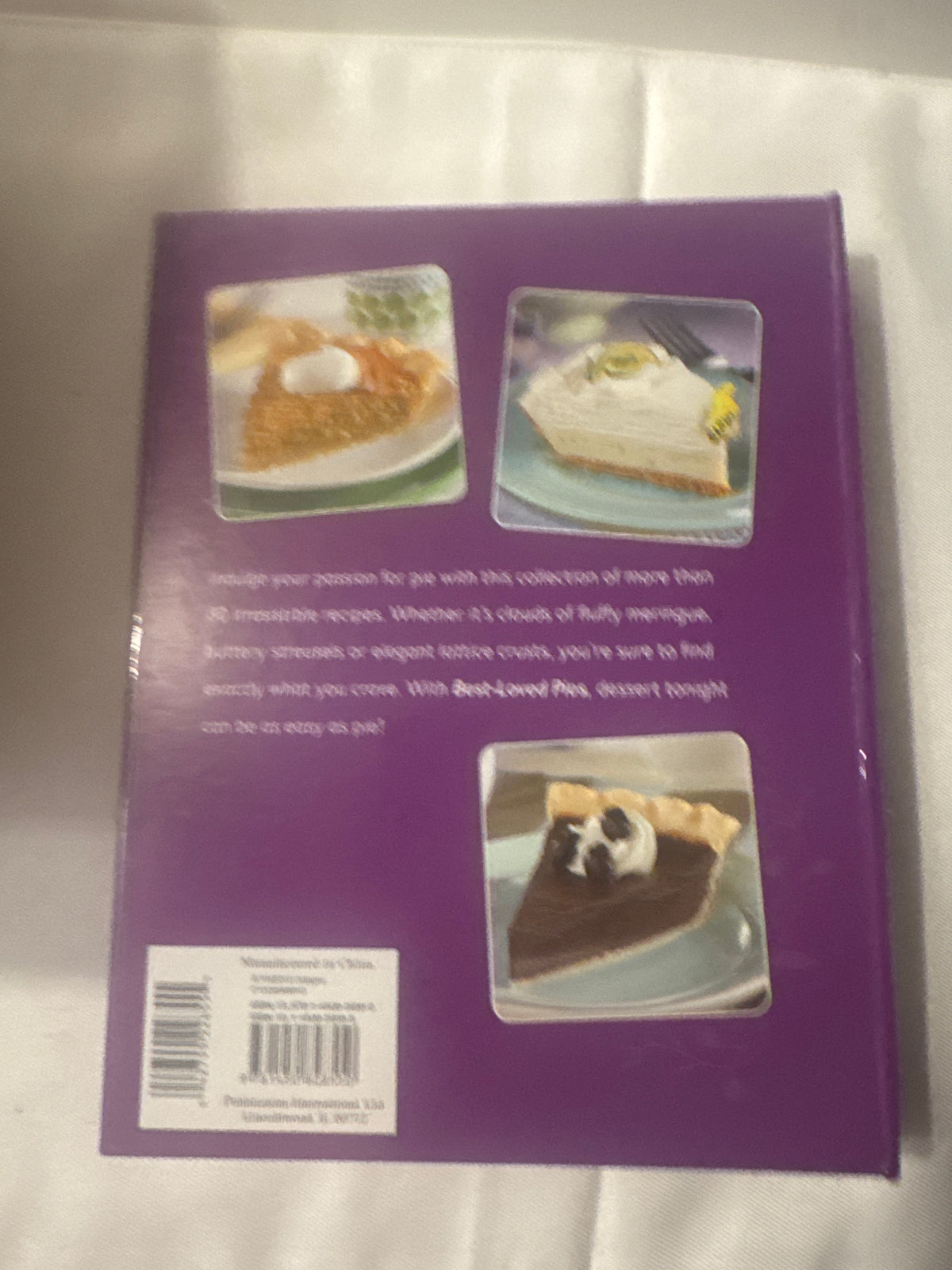 Best-Loved Pies Cookbook Classic Fruit Cream & Dessert Recipes