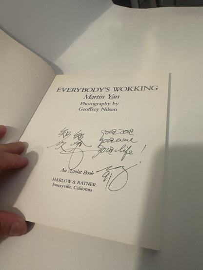 Autographed: Everybody’s Wokking by Martin Yan