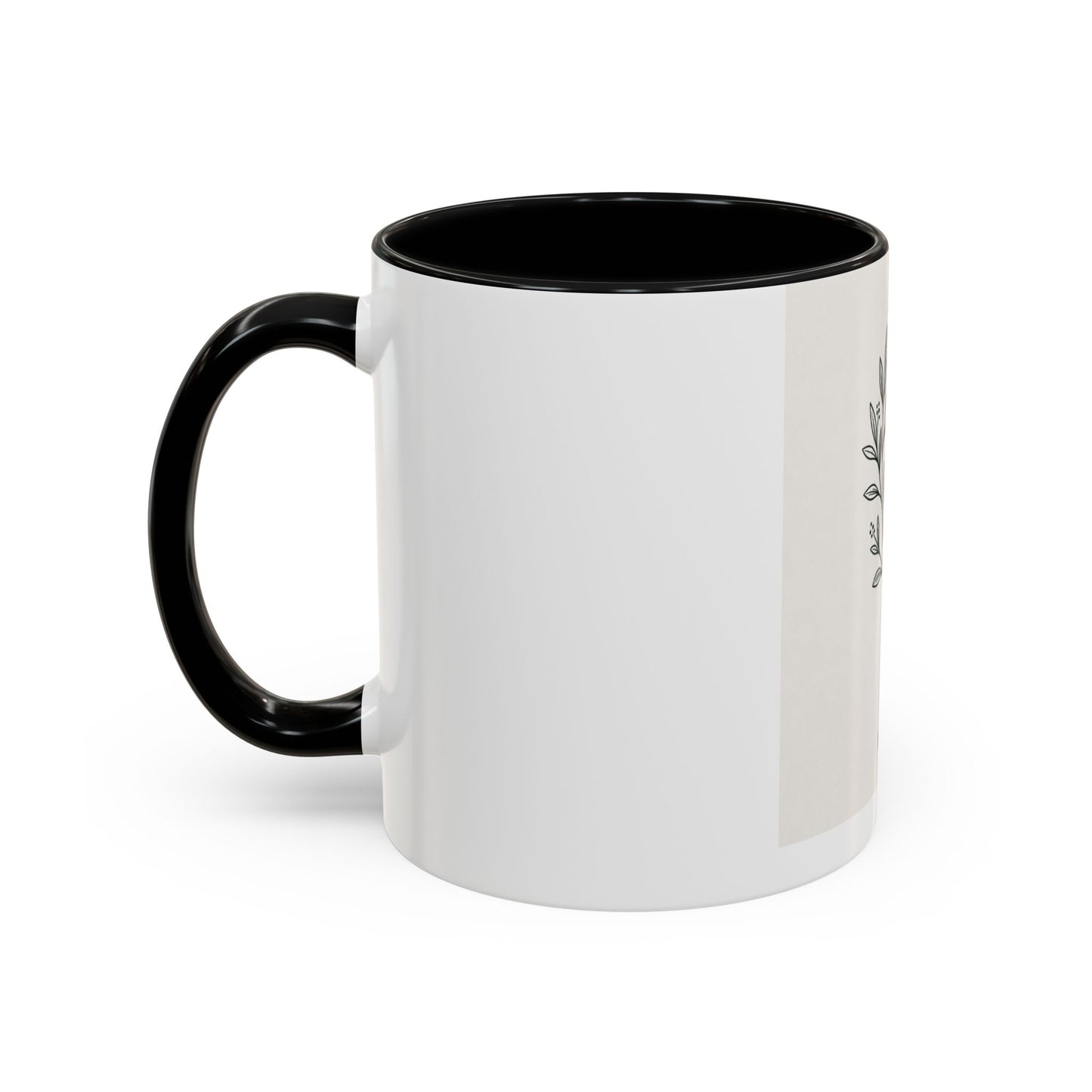 Keep Going Accent Coffee Mug — Inspirational Morning Mug with Sun & Mountains Design (11/15 oz)