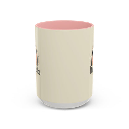 Mamacita Coffee Mug | Pink Rainbow Heart Accent Mug