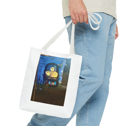 Haunted Mansion Hitchhiking Ghost inflatable halloweenTote Bag (AOP)