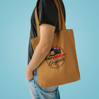 Cotton Tote Bag - Mailbox Graphic Reusable Shopping Bag