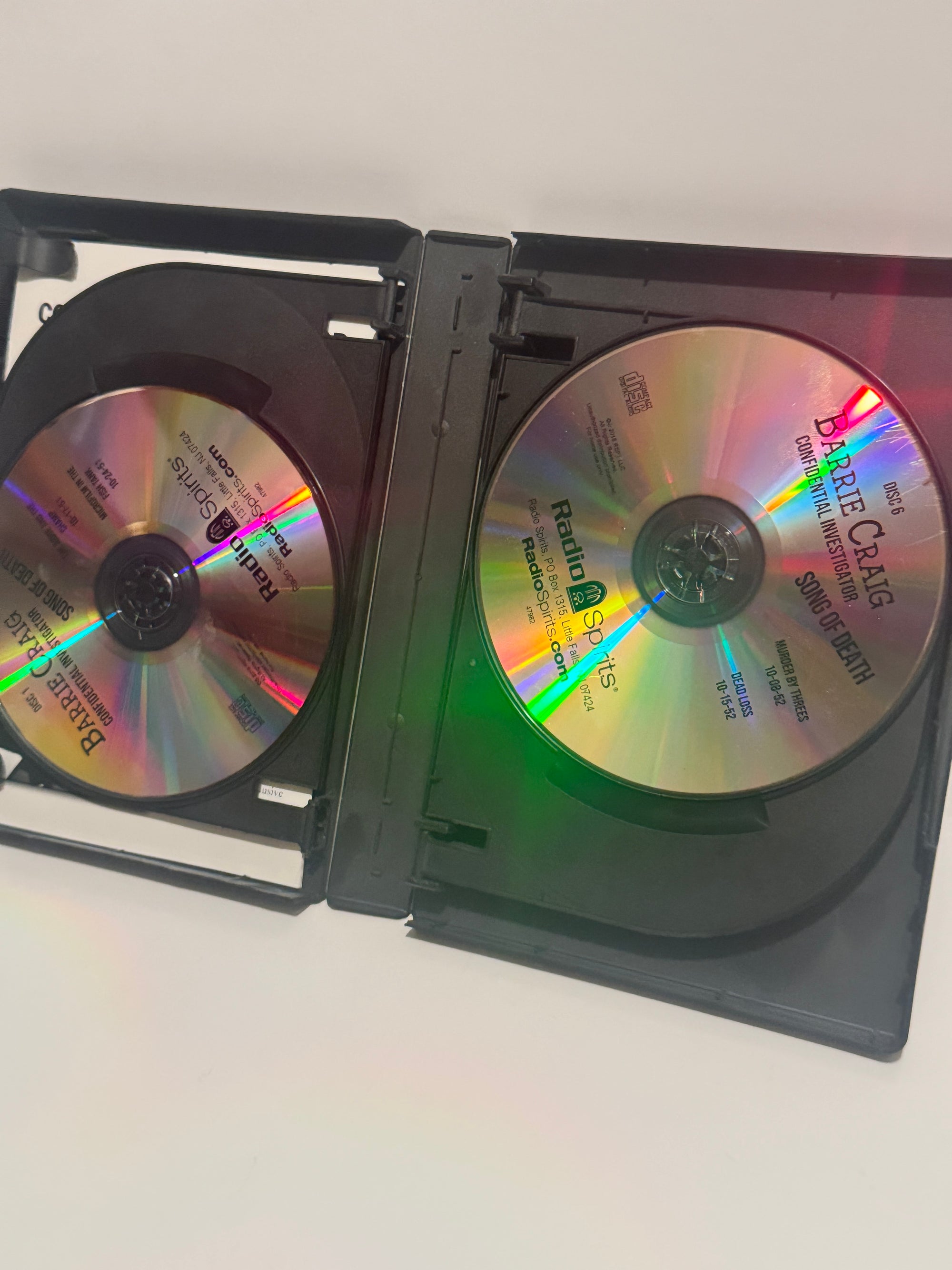 Barrie Craig Confidential Investigator: Song of Death - Classic Radio Detectives (16 Episodes on 8 CDs)