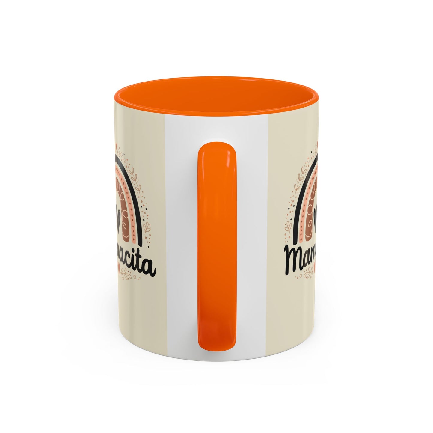 Mamacita Coffee Mug | Pink Rainbow Heart Accent Mug