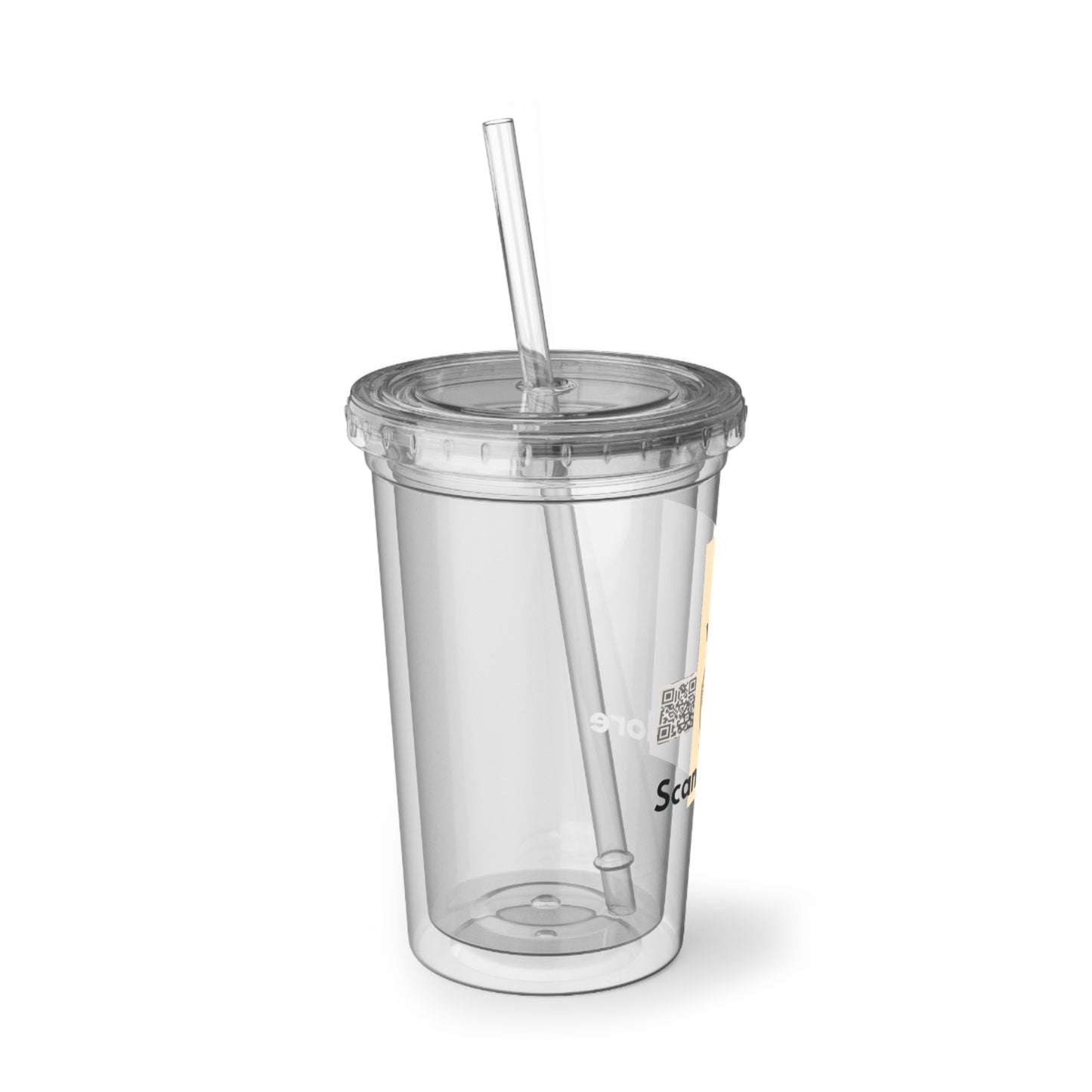 Suave Acrylic Cup with EveryMailbox Scan‑to‑Explore Design