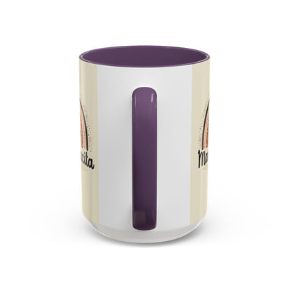 Mamacita Coffee Mug | Pink Rainbow Heart Accent Mug