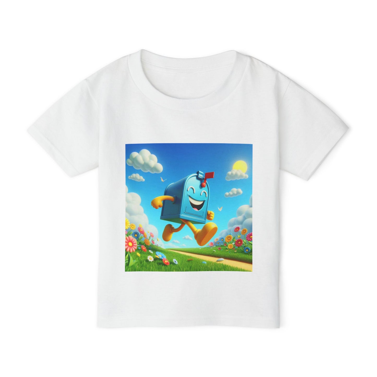 Smiling Mailbox Toddler T-Shirt – Heavy Cotton™