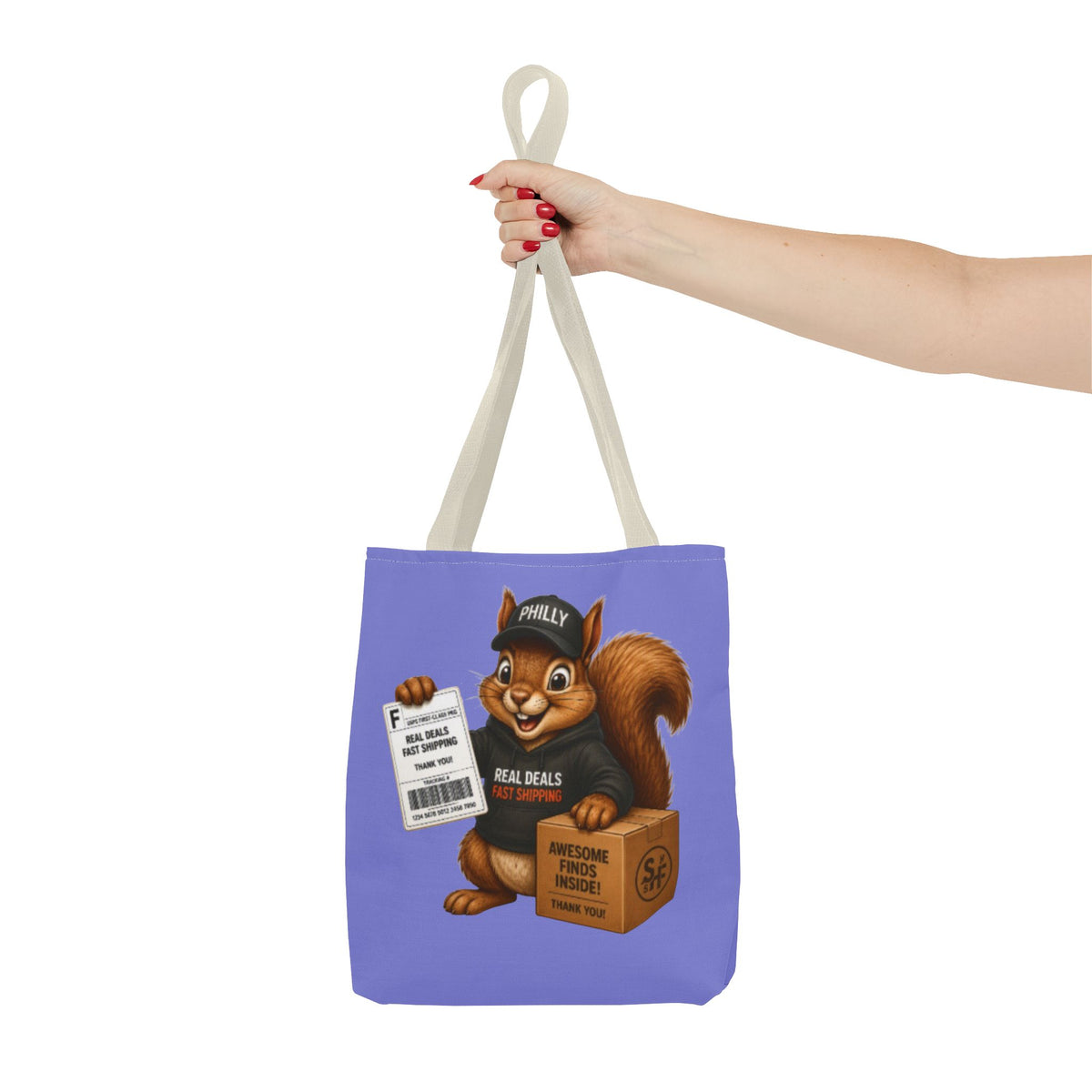 Squirrel Delivery Tote Bag – Global Nuts Design