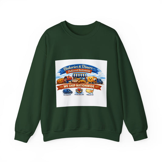 Bakery Diner Crewneck Sweatshirt – Unisex Heavy Blend™